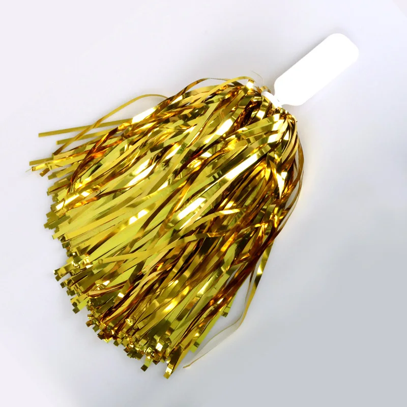 Cheerleader Pompoms Dance Party Accessories Sporting Events Makers Cheerleading Pom Poms Cheering Squad Hand Flowers