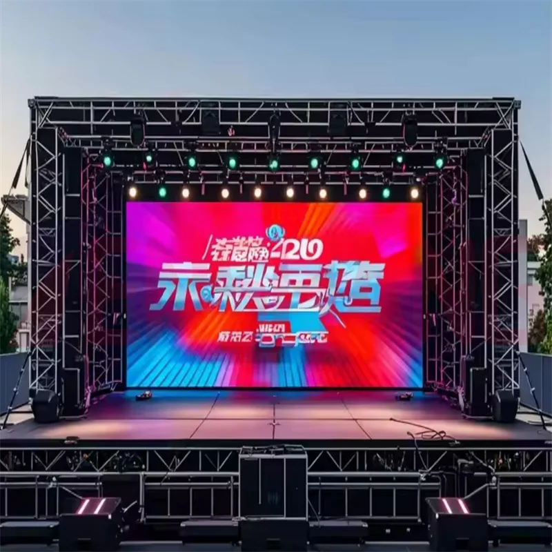 Manufacturer 2024 Digital Signage Video Wall Advertising Display Billboard Backdrop Panel Background Dj Stage Led Screen