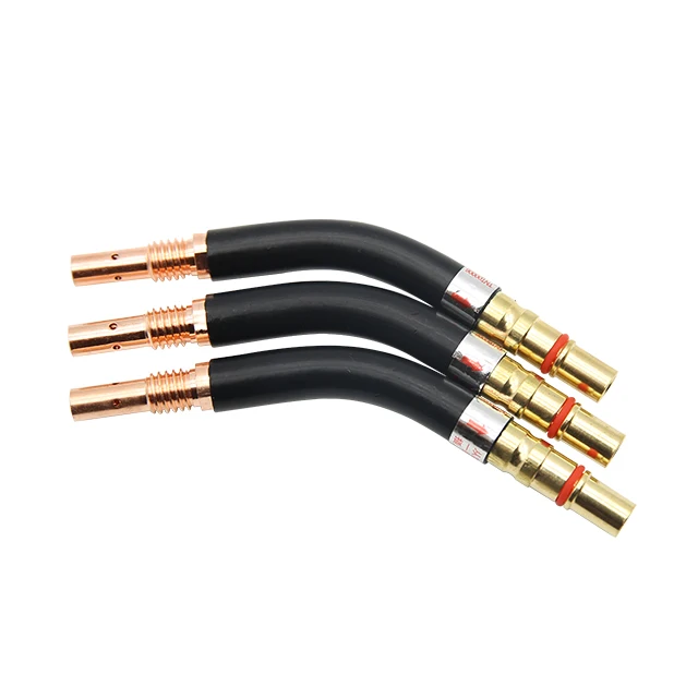 Welding Accessory MIG/MAG Welding Torch Connecting Swan Goose Neck Welding Torch Connecting MIG/MAG Tube with Contact Tip Holder