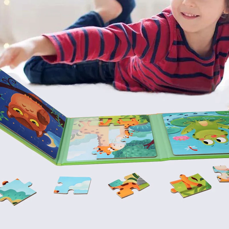 New Design New Arrival Educational Magnetic Jigsaw Puzzle for 3+ Kids