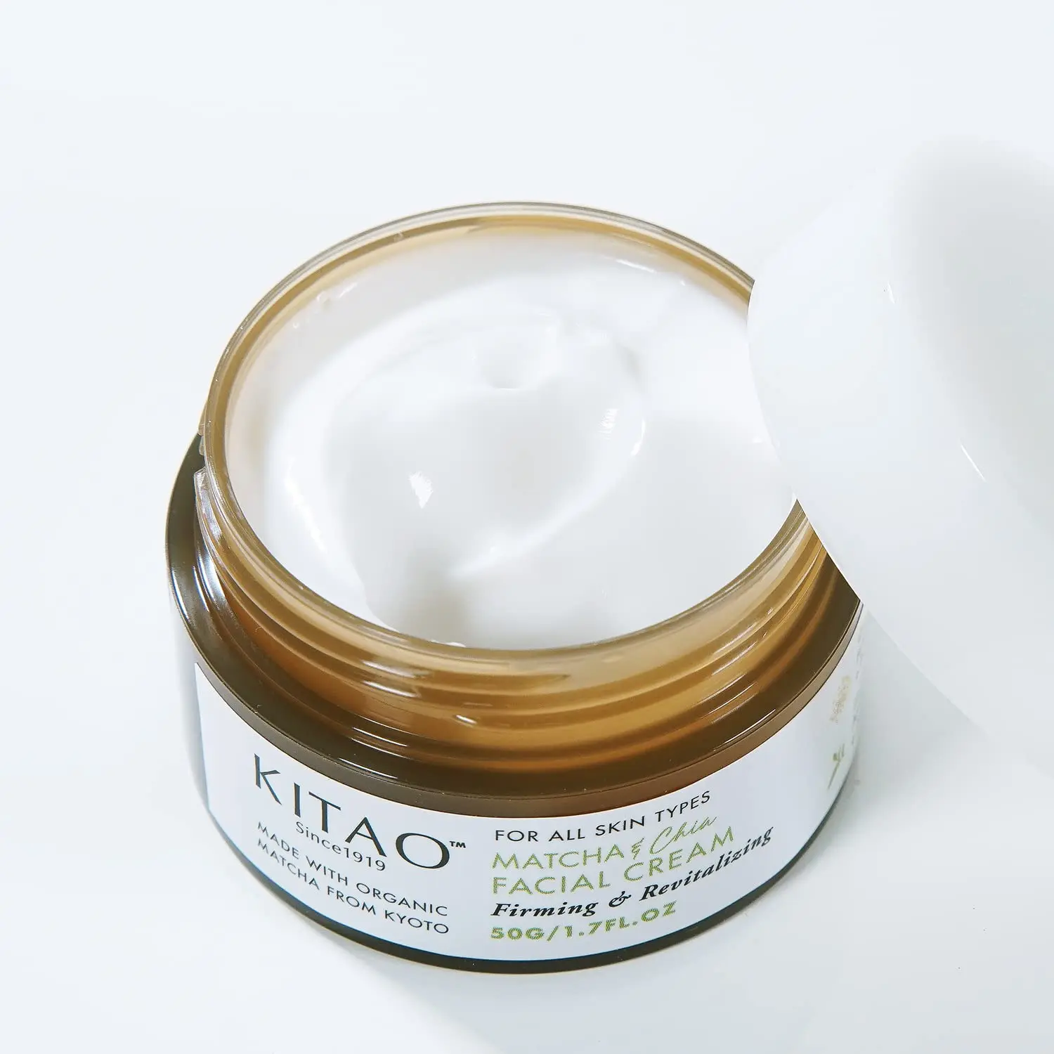 Kitao Japan Organic Uji Matcha Face Skin Whitening Cream Whitening Moisturizer Nourishing Face Cream