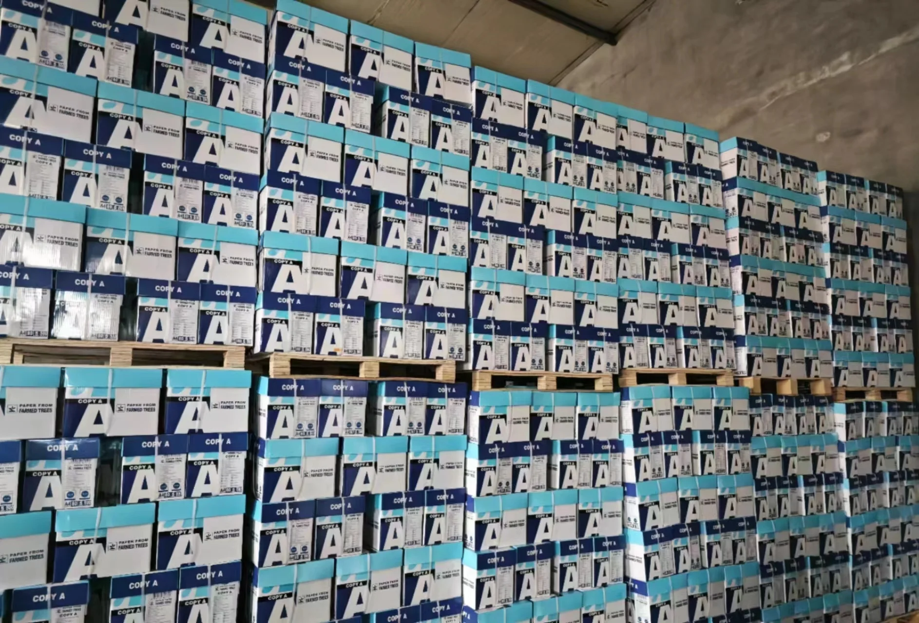 A4 70g 75g 80g printer paper copy paper Office paper export copy A double sided print with all wood paddle