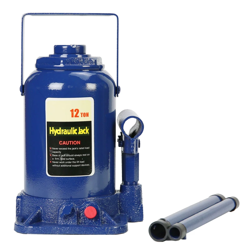 For Car Lifting Small Railway Handle Lifting Tool Claw Toe Cylinder Wtih Toe-lift 12ton Ce Hydraulic Bottle Jack