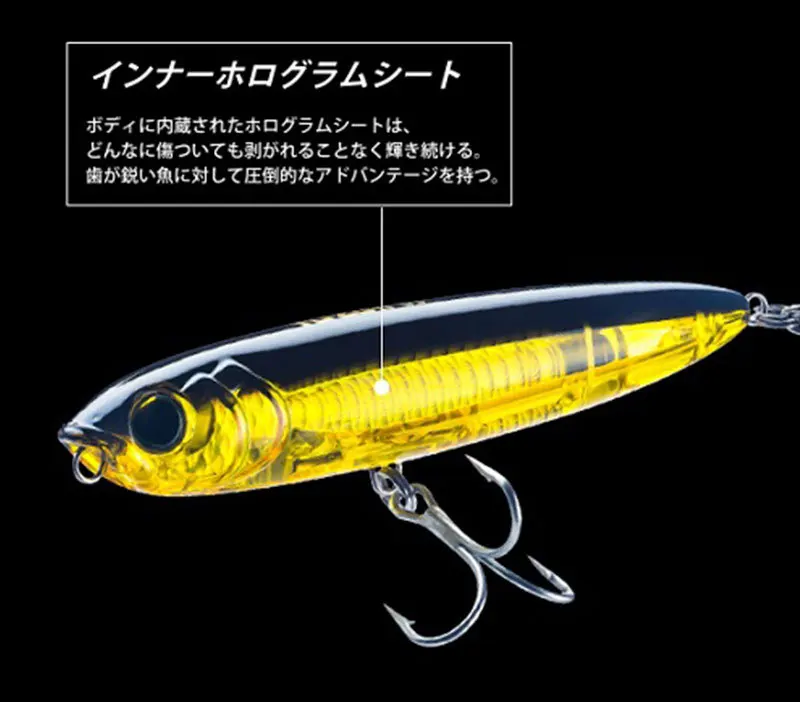 3DF 100mm/17.5g plastic hard body pencil fishing lure floating artificial swim bait fishing lure stickbait
