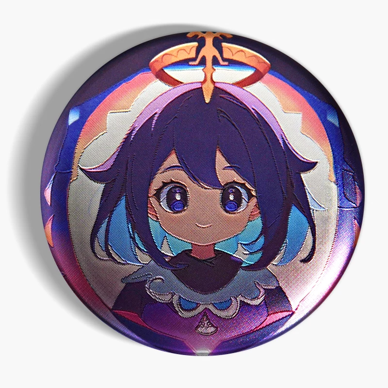 The latest button raised badge is suitable for cartoon star second Yuan performance commemorative badge customization