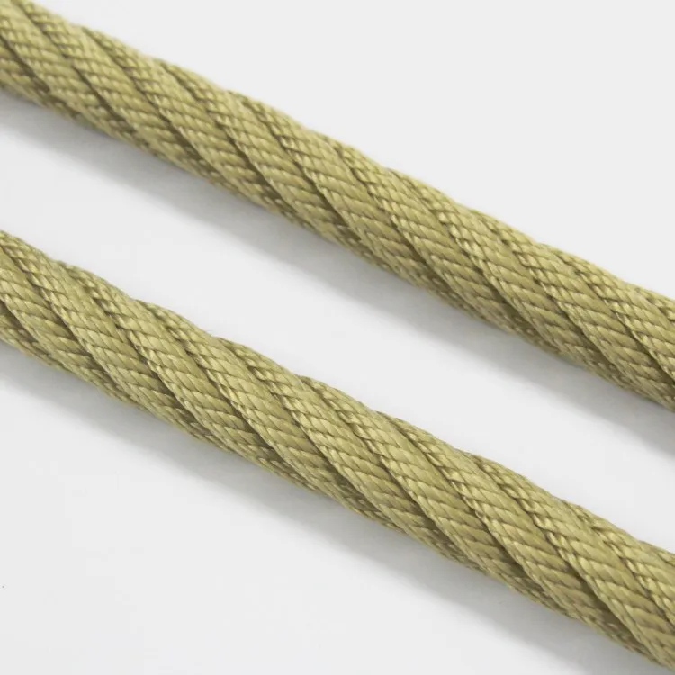 20mm PP colorful twisted reinforced wire core combination rope for playground climbing net