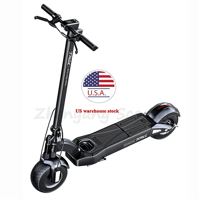 Mercane Force 30Mph Max Speed 1600W Dual Motor and Dual Suspension with Removable Battery Wide Wheel Electric Scooter for Adults