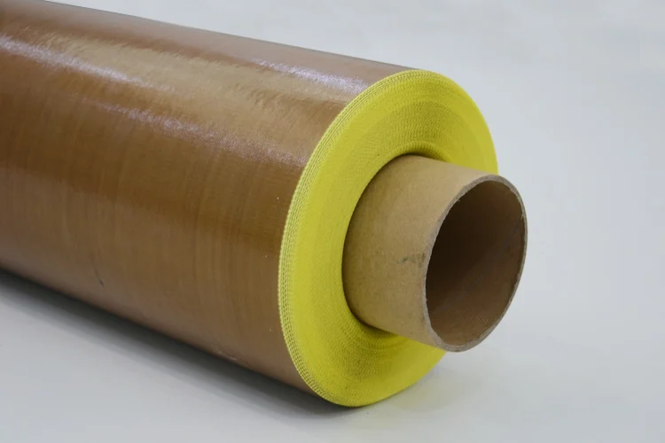 Customized Size Professional Pure Self Adhesive Tefloning  Fabric Sheet 0.13mm Ptfe Adhesive Tape