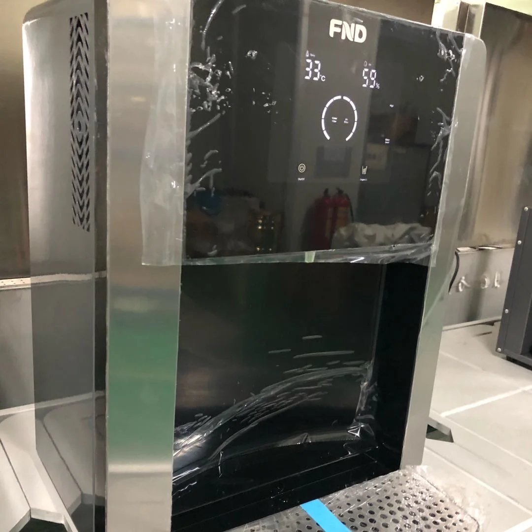 FND air water generator harvests the humidity from the air 10L/day potable cold drinking water