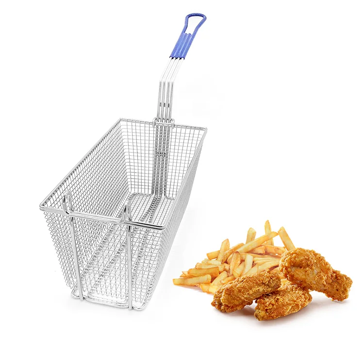 Factory Price Commercial Kitchen Stainless Steel French Fries Stainless Steel French Basket With High Quality Custom