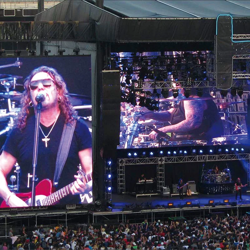 2024 Latest Models p391 outdoor rental video wall digital signage  led screen led display for truss