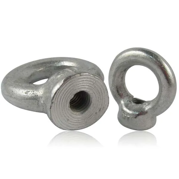 Manufacturer factory rigging nuts material drop forged din582 lifting eye ring nut anchor lifting oval eye nuts
