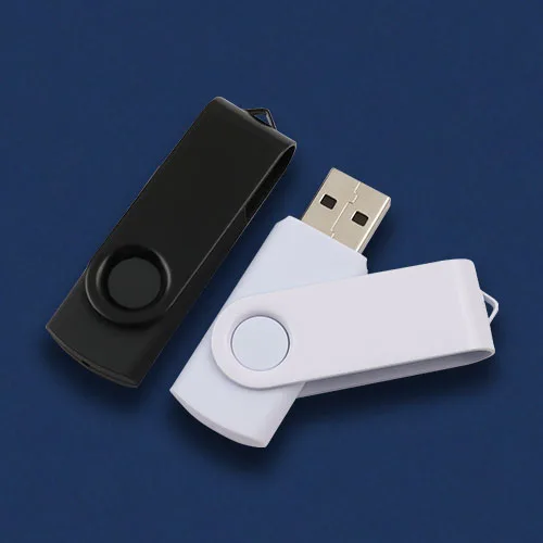  Usb sricks оптовая продажа Прямая поставка рекламный Пользовательский логотип 2 0 брелок пластиковая Поворотная флешка usb