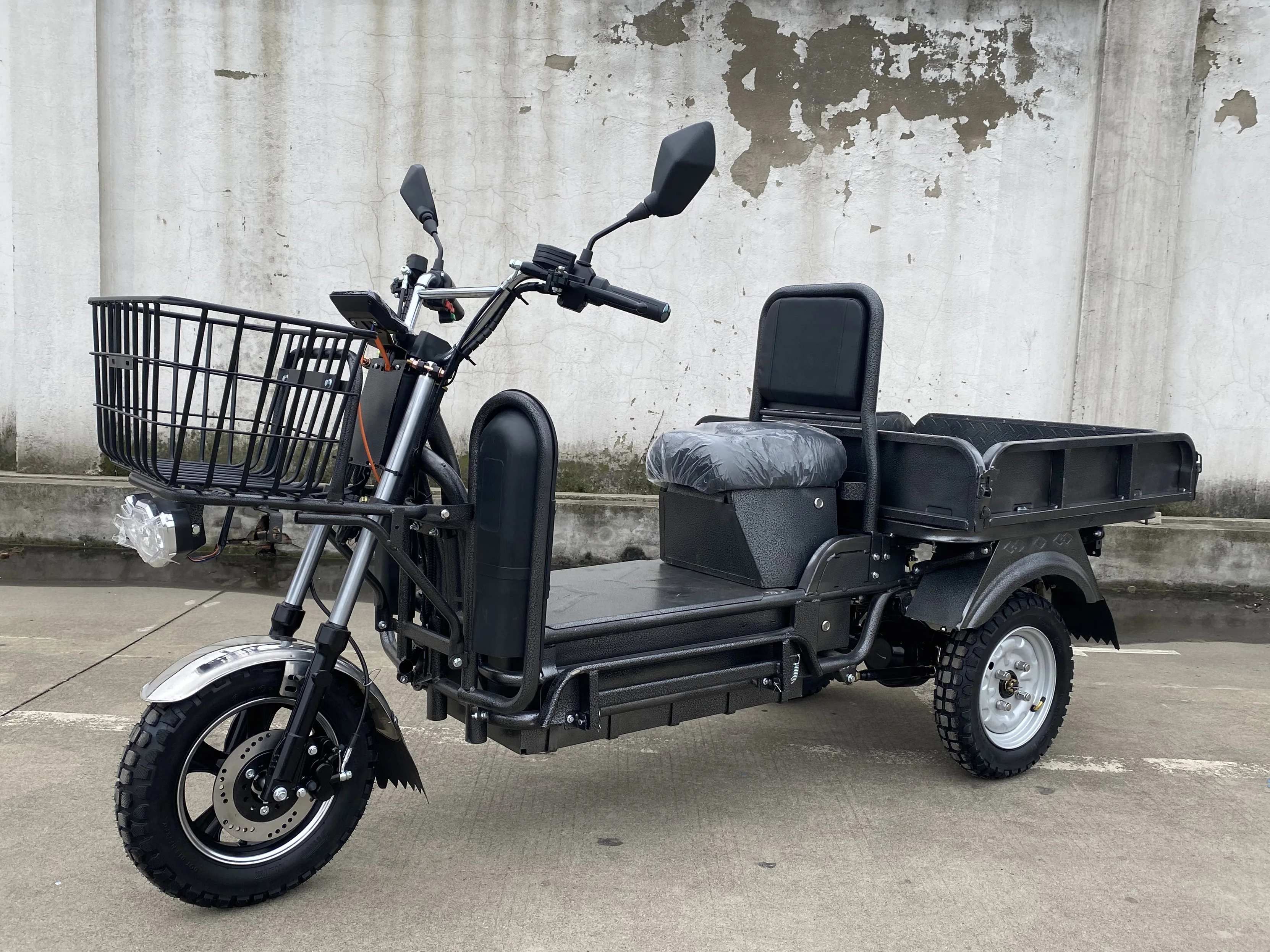 VIMODE CKD/SKD Electric Cargo Tricycle 500KGS 1200W 80KM 72V Heavy duty king electric bike