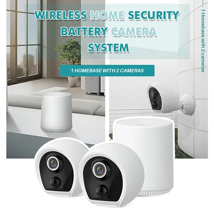  Камера видеонаблюдения с Wi-Fi для домашней безопасности HD 1080P 2/4 каналов комплект Nvr система