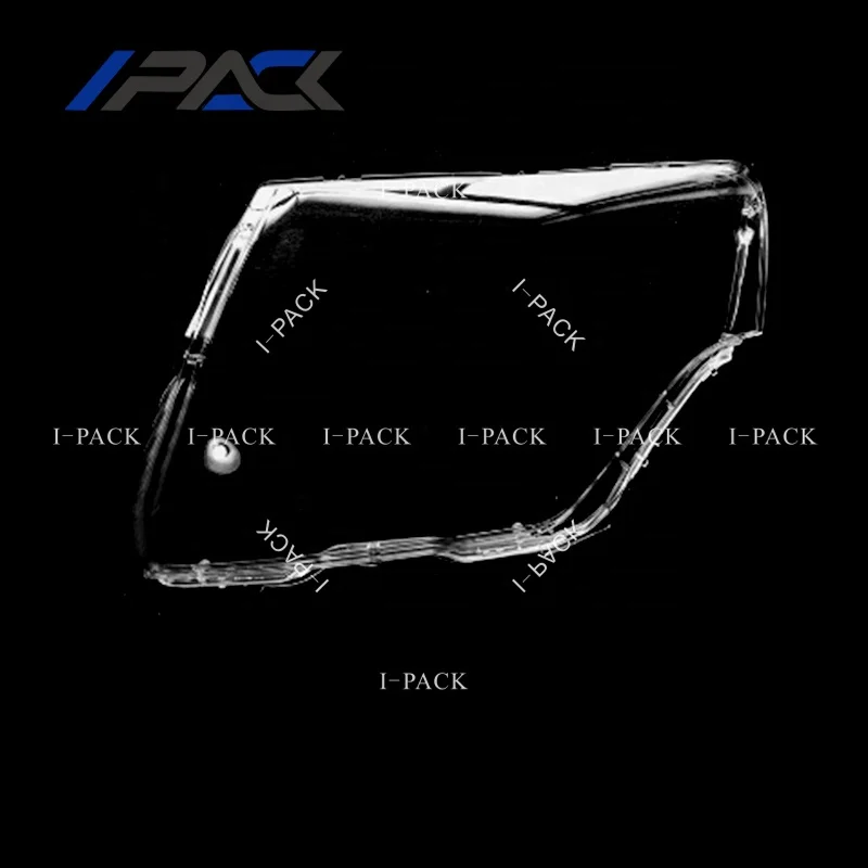 I-PACK New product special offer sale For Mitsubishi PAJERO 2007 Headlight Cover Head Light Lens headlight Cover