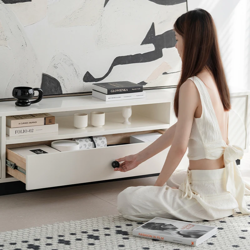 Nordic TV stand modern cabinet modern furniture TV cabinet luxury european apartment entertainment unit living room furniture