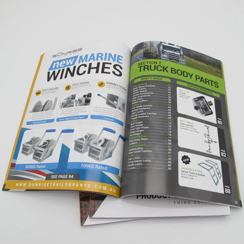 Product catalog printing Magazine advertising catalogue printing