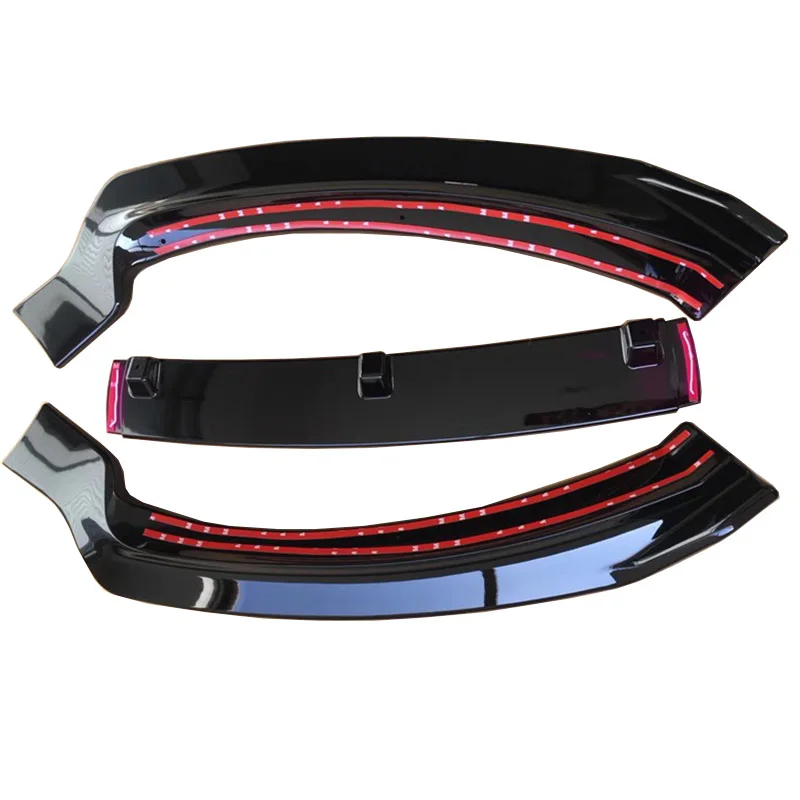 For FORD MondeoFront shovel style YCK Body kit spoiler 2013-2016 Mondeo ABS Rear lip spoiler front Bumper Diffuser Protector