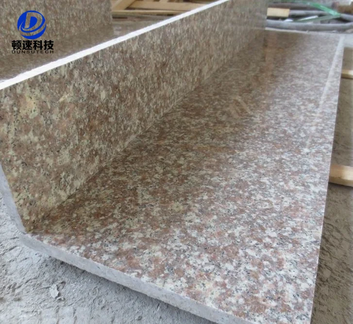 China Porno Granite Cheap Factory Price Pink Granite G687 Price Peach Red Counter top for Kitchen