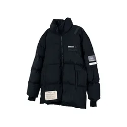 Wholesale Custom Women Snow Bomber Coat Outwear Winter Windbreaker Cargo Pockets Streetwear Warm Ski Puffer Jacket Men