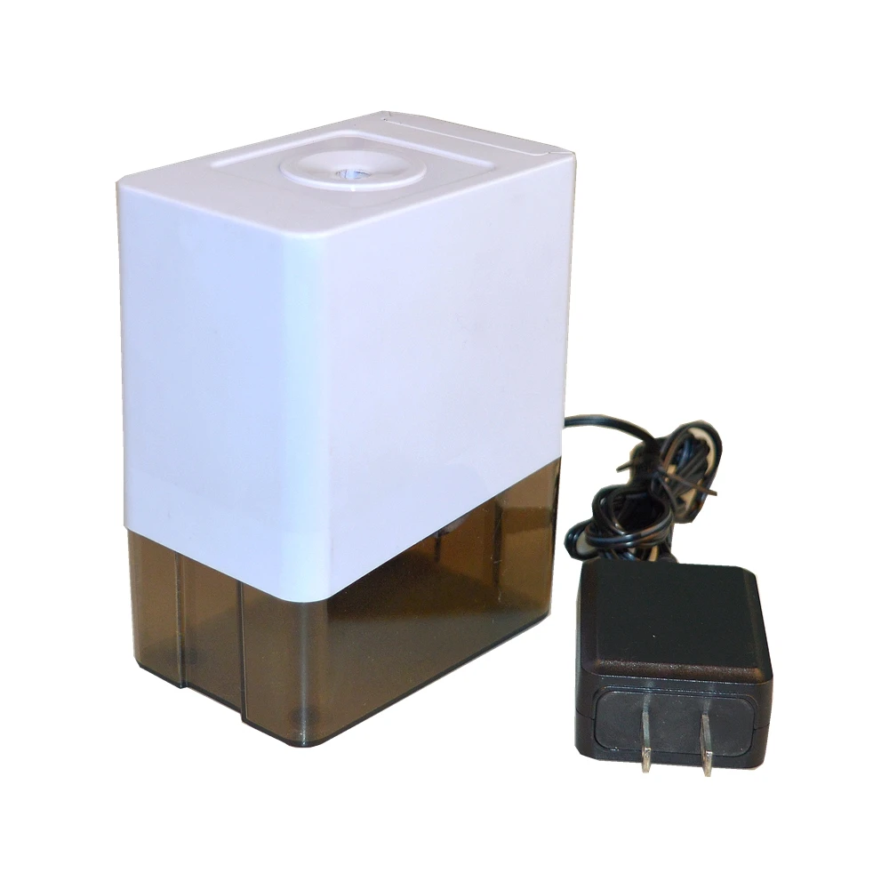 Mini Custom  Stationery Black Plastic School Pencil Sharpener  6-8mm one hole Automatic Electric Pencil Sharpener