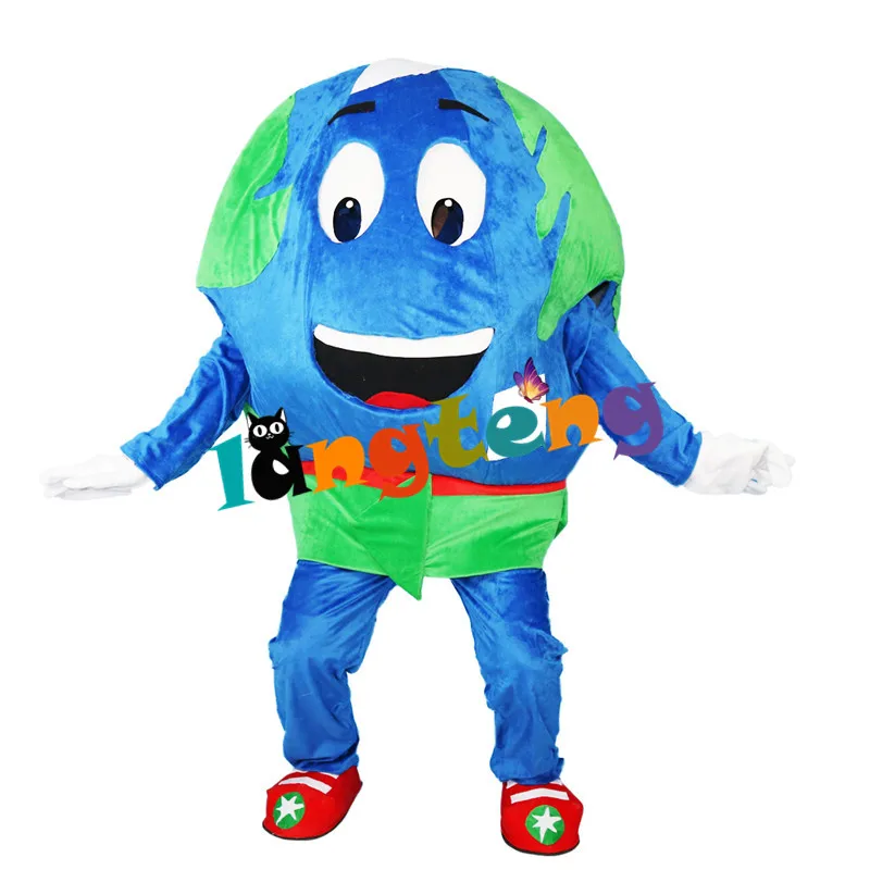 828 Custom Made Adult Cosplay Earth Planet Globe Fancy Dress Mascot Costumes