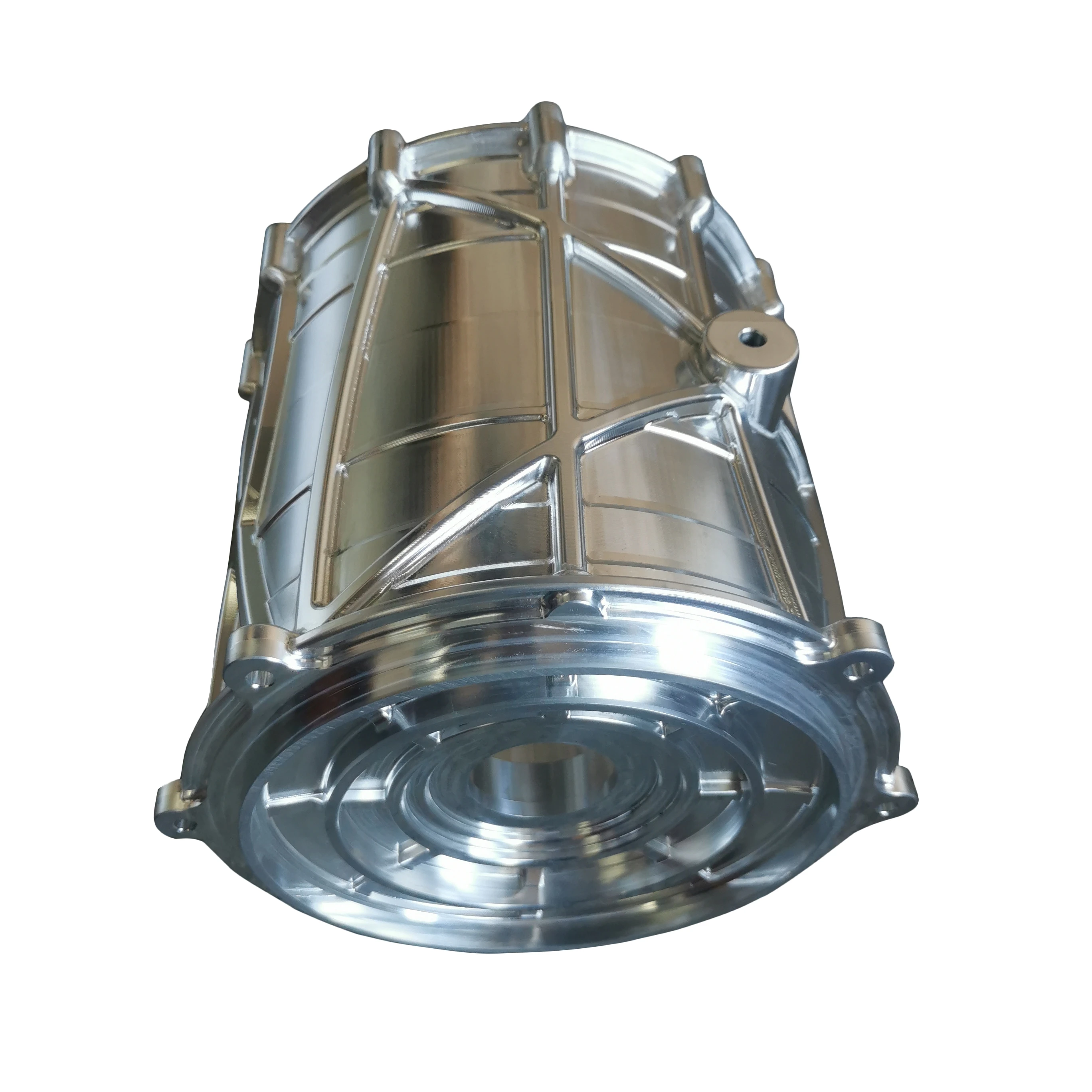 China OEM custom machined high precision mechanical 7075 aluminum alloy automobile parts cnc turbojet engine