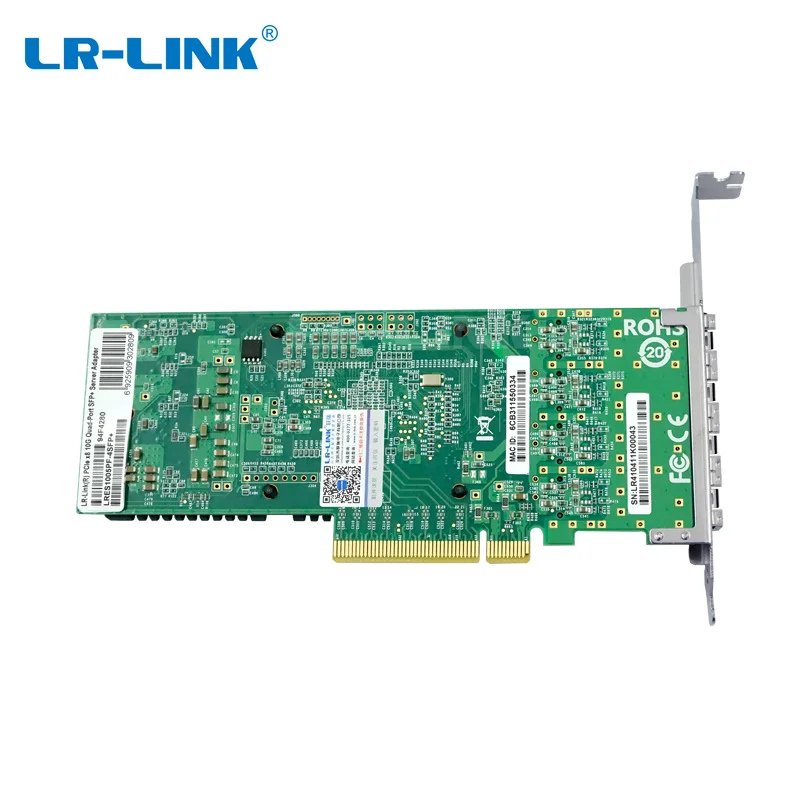 PCIe x1 4 порта сетевой адаптер ту же функцию с Intel I350-T4 на основе intel i350 чипсет