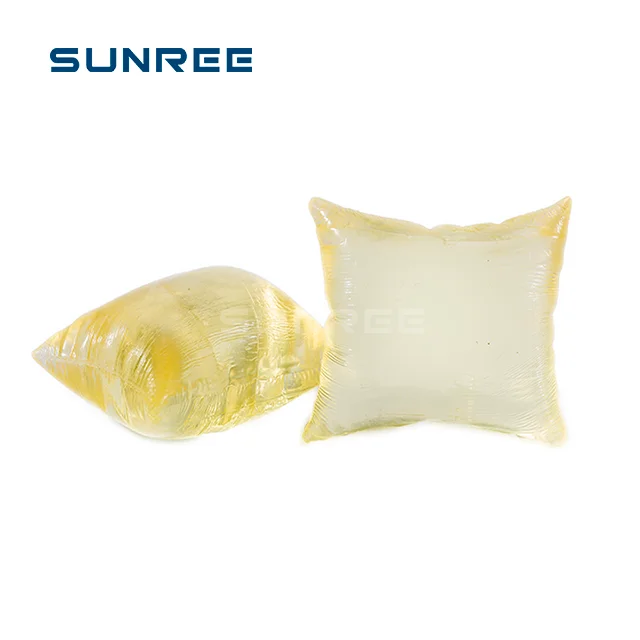 Hot Melt Glue Adhesive China High Grade Customized Size Silicone Raw Material Pillow Shaped Hot Melt Glue Adhesive For Non Woven