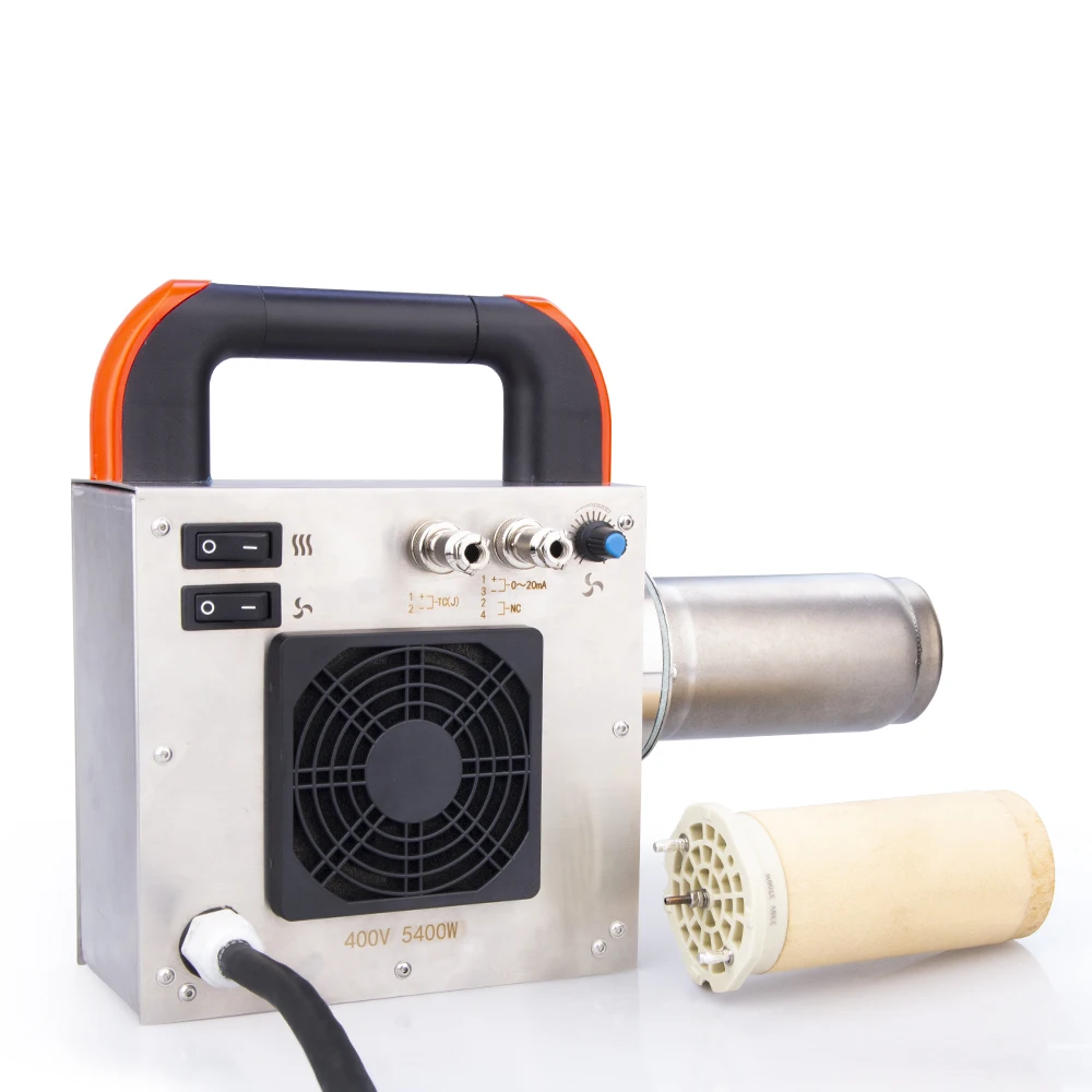 ZX3700 400V 5400W compressed air heat gun Electric hotwind compressed air heater