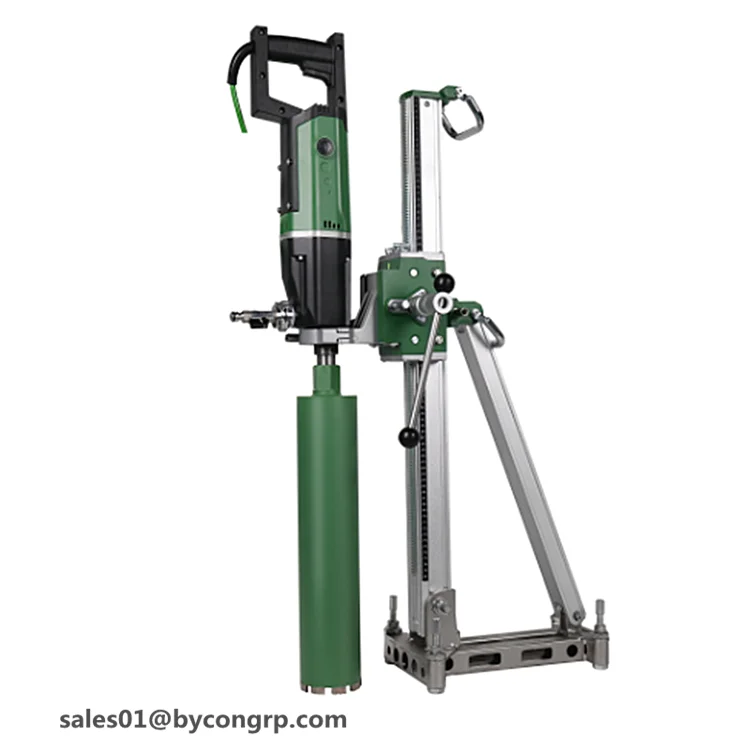 Portable diamond core drill motor DMP-162D 3-speed electric concrete hole drill machine made in China