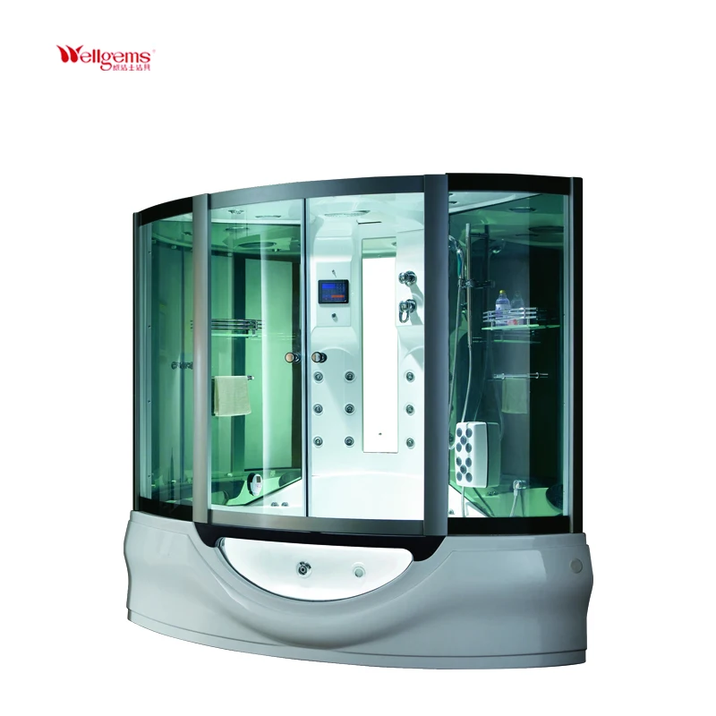 Foshan sauna Steam Shower Room&Cabin U689 Black old