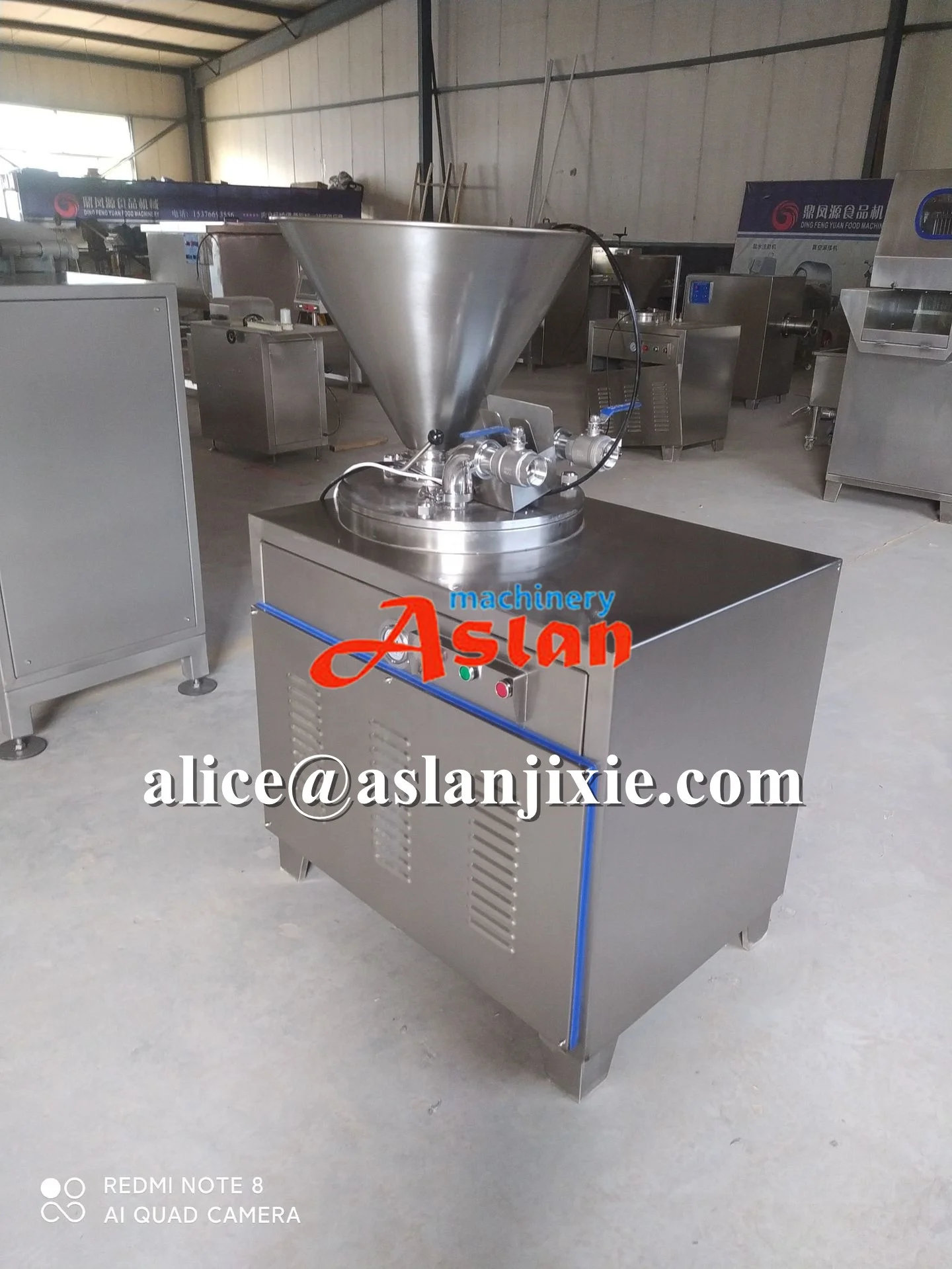 italian salami sausage filling making  machine/ 50L 304 stainless steel Hydraulic enema machine