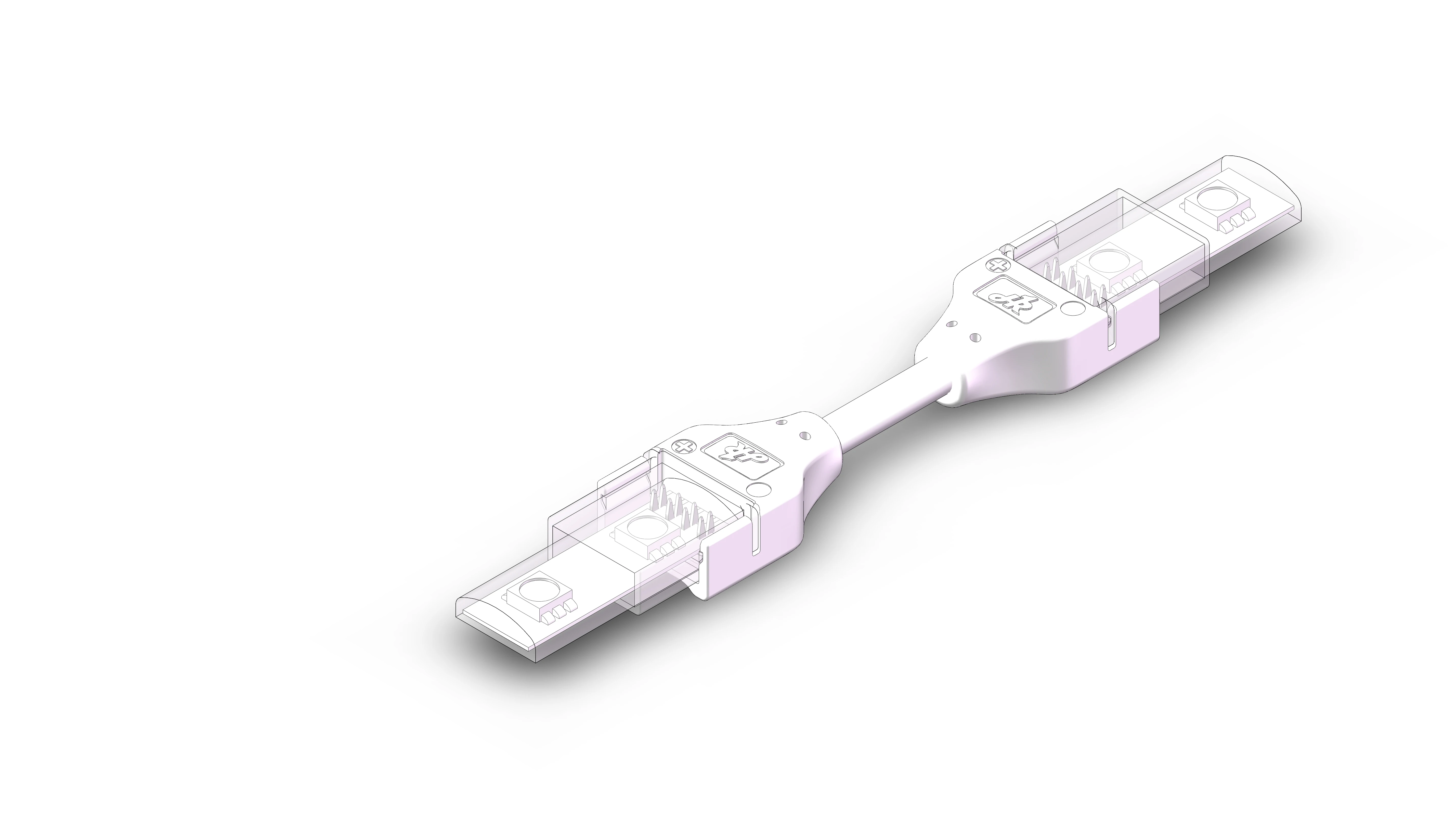4 PIN Led connector for RGB Color 10mm 12mm led strip light IP20 IP65 led light
