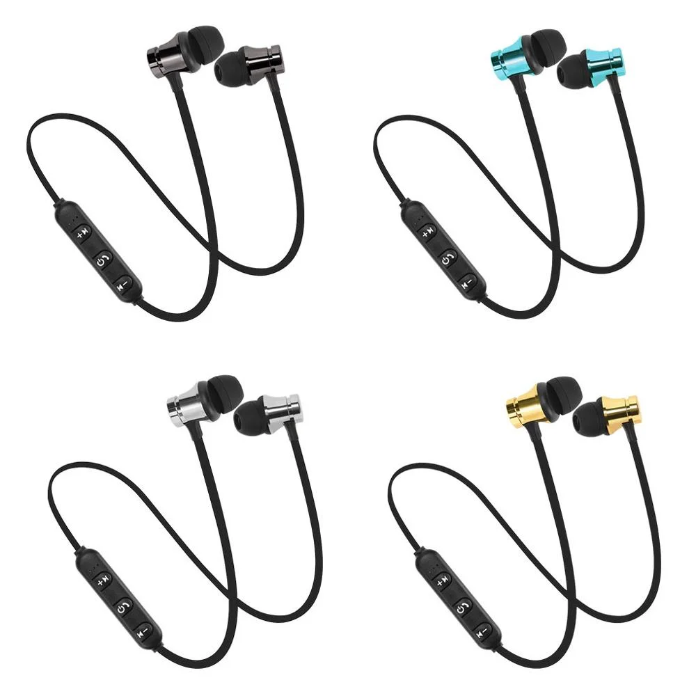 Лучшее качество гарнитуры XT11 Магнитный In-Ear беспроводной BT V4.2 наушники для смартфона аксессуары магнит из металла круглый вырез
