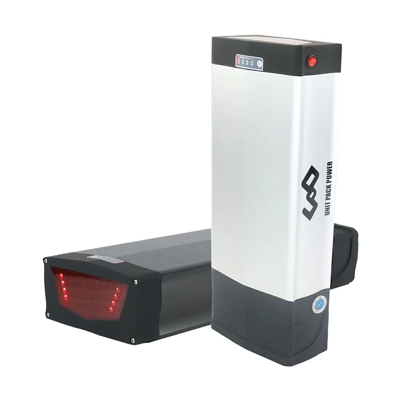 Rear Rack Batteries Ebiek Akku Batterie E Bike Case 18650 1000w 48v 52v 20ah E-bike Lithium Ion Battery for Electric Bike