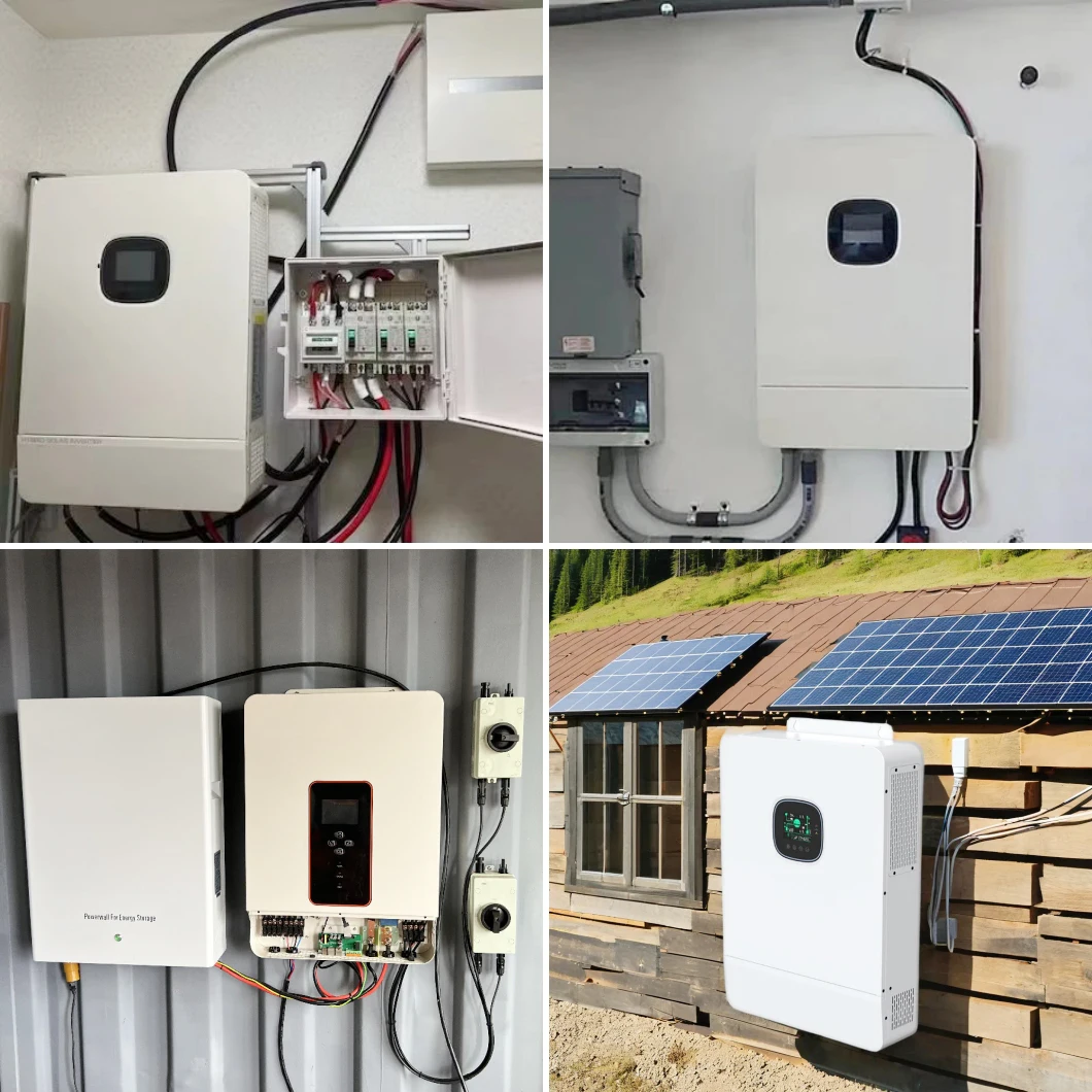 WIFI Monitoring Split Phase 110/220vac Solar Hybrid Inverter 8KW 10KW 12KW Hybrid Solar Inverter 10KW Mppt Solar Hybrid Inverter