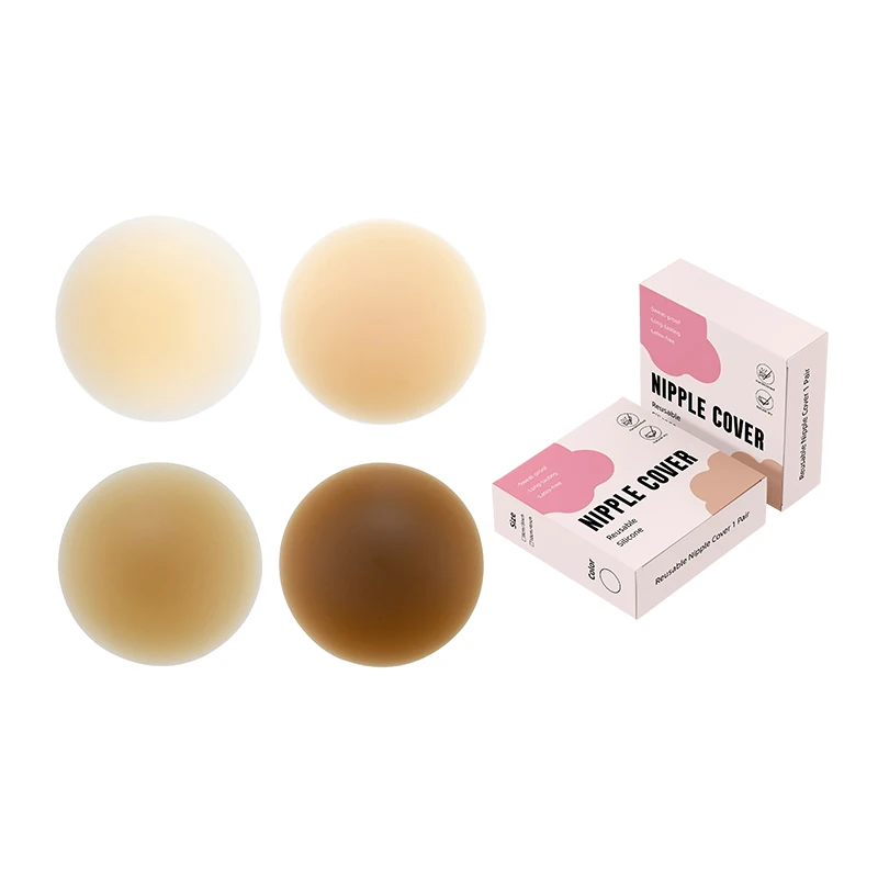 INVISFEEL invisible underwear nipple cover breast petals corsage silicone nipple sticker m breast lifting nipple pad