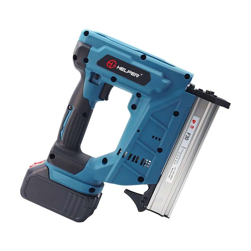 F30 Lithium Electric Staple Gun 2 in 1 Cordless Brad Shooting Nail Guns Portable Nailing Tools Machine Battery Framing Nailer