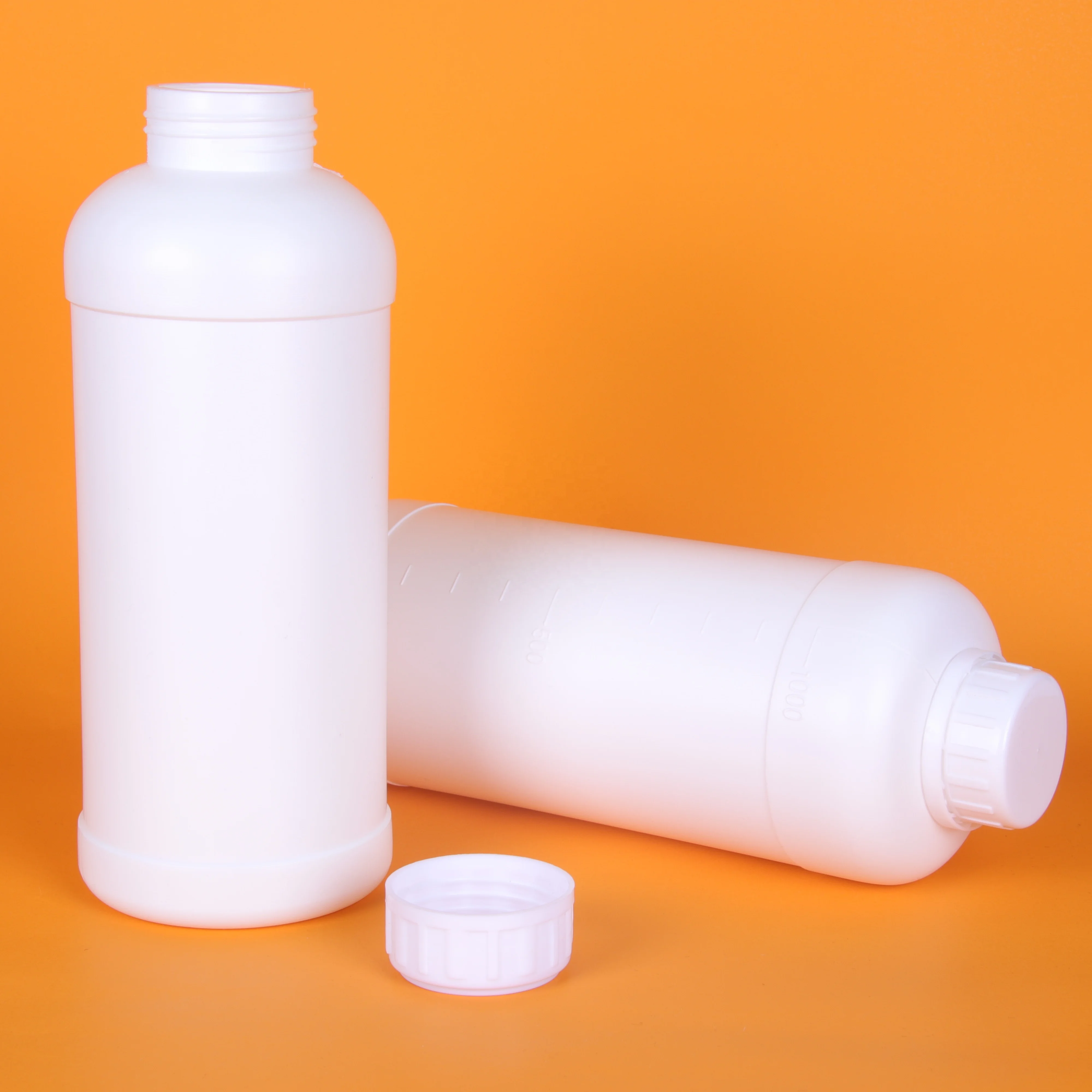 Plastic Thick Wall Chemical Liquid Bottle HDPE 1 liter 1000ML empty fertilizer bottle pesticides bottle