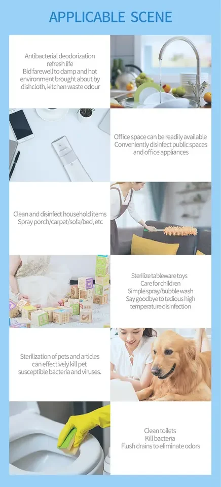 High Quality Homeuse Design 50ml Portable Sodium Hypochlorite Generator Sterilization Liquid Generator