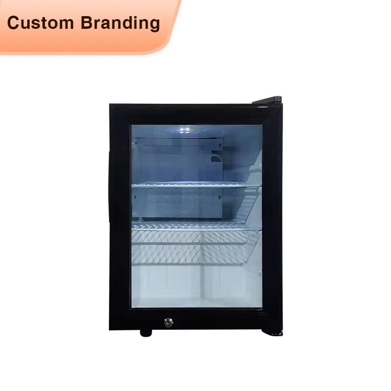 Meisda SC35 Commercial Mini Counter Top Fridge R134a Beverage Display Cooler Single Temperature Style Refrigeration Equipment
