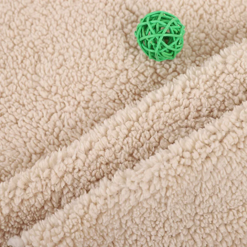 China Suppliers 100% Polyester Berber Fleece Fabric For Blanket Or Jacket Men Fake Sherpa Faux