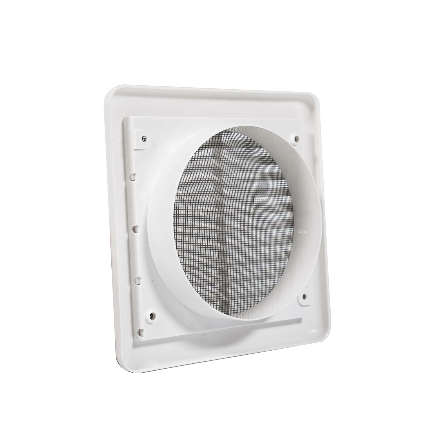 Hvac пластик OEM/ ODM изготовленный заводским дизайном Собственная брендовая Массовая вентиляционная решетка 100-200 мм гравитационная