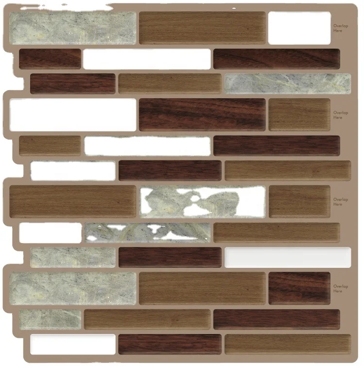 
2021 Factory cheap price wholesale bathroom mosaic art self adhesive stick on wall tiles 