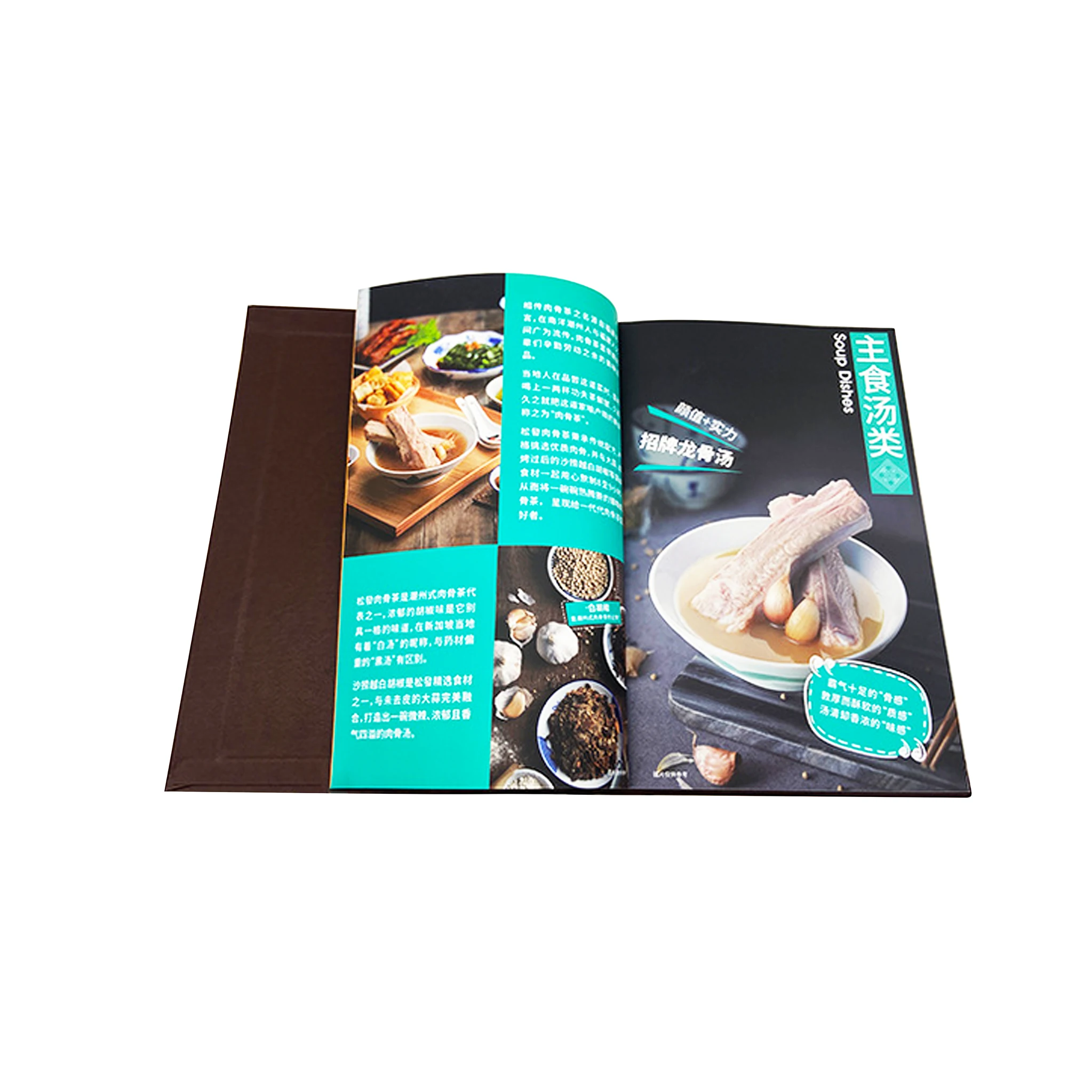 Spiral Bound Paper Notebook,Brochure,Booklet,Flyer In China Printing Full Color Paper Customized