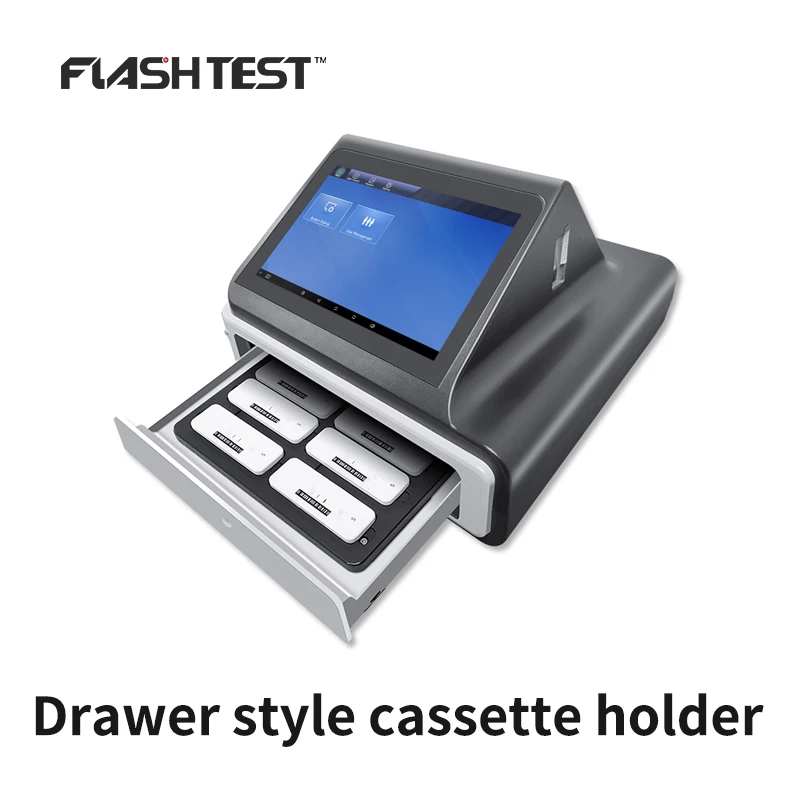 Flash Test portable farm Veterinary Immunofluorescence Quantitative Analyzer (POCT)