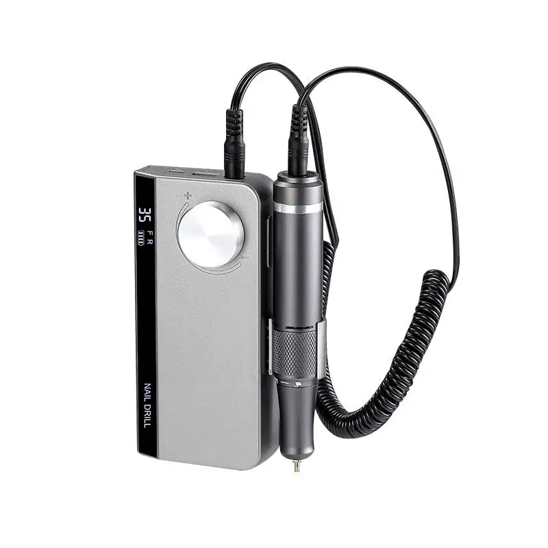 Wholesale Wireless Cordless Portable Nail Drill 35000 RPM Manicure Grinding Machine