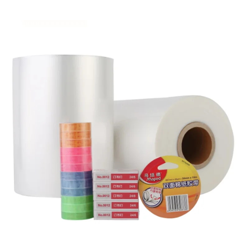 POF Heat Shrink Film for Printing Shrink Labels Plastic Packaging Wrapping